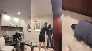 妆主大大 TJ：剧情调教 替姐妹讨债 硬气母狗调教男奴 妈的 直接反转摁住她操不得吗